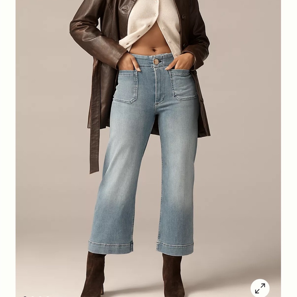 Maeve Light Blue Flare Jeans